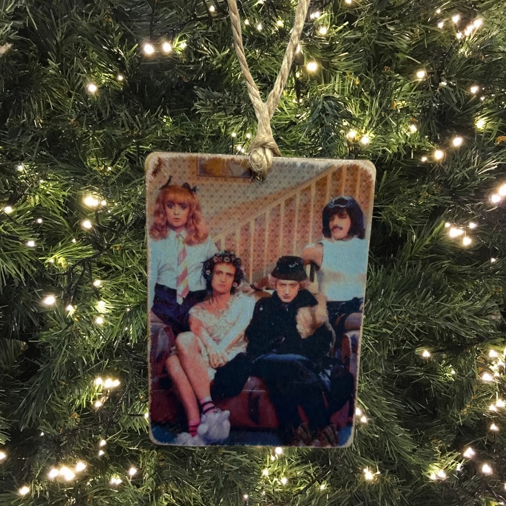 Freddie Mercury Queen Holiday Christmas Tree Ornament Keepsake Hand Made